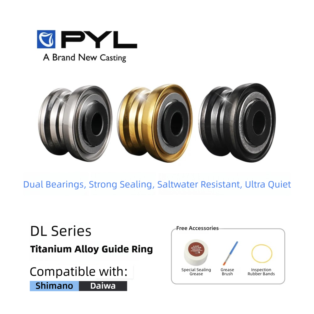 Reel Drag Knob - PYL Titanium Alloy Double Bearing Line