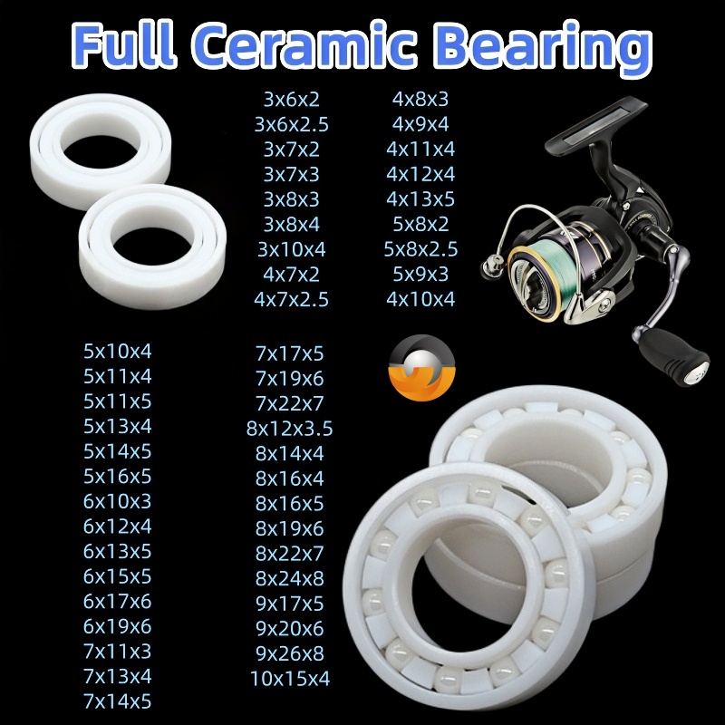 1pc MR84CE 4x8x3mm Full Zircon - Fly Reel recension och pris