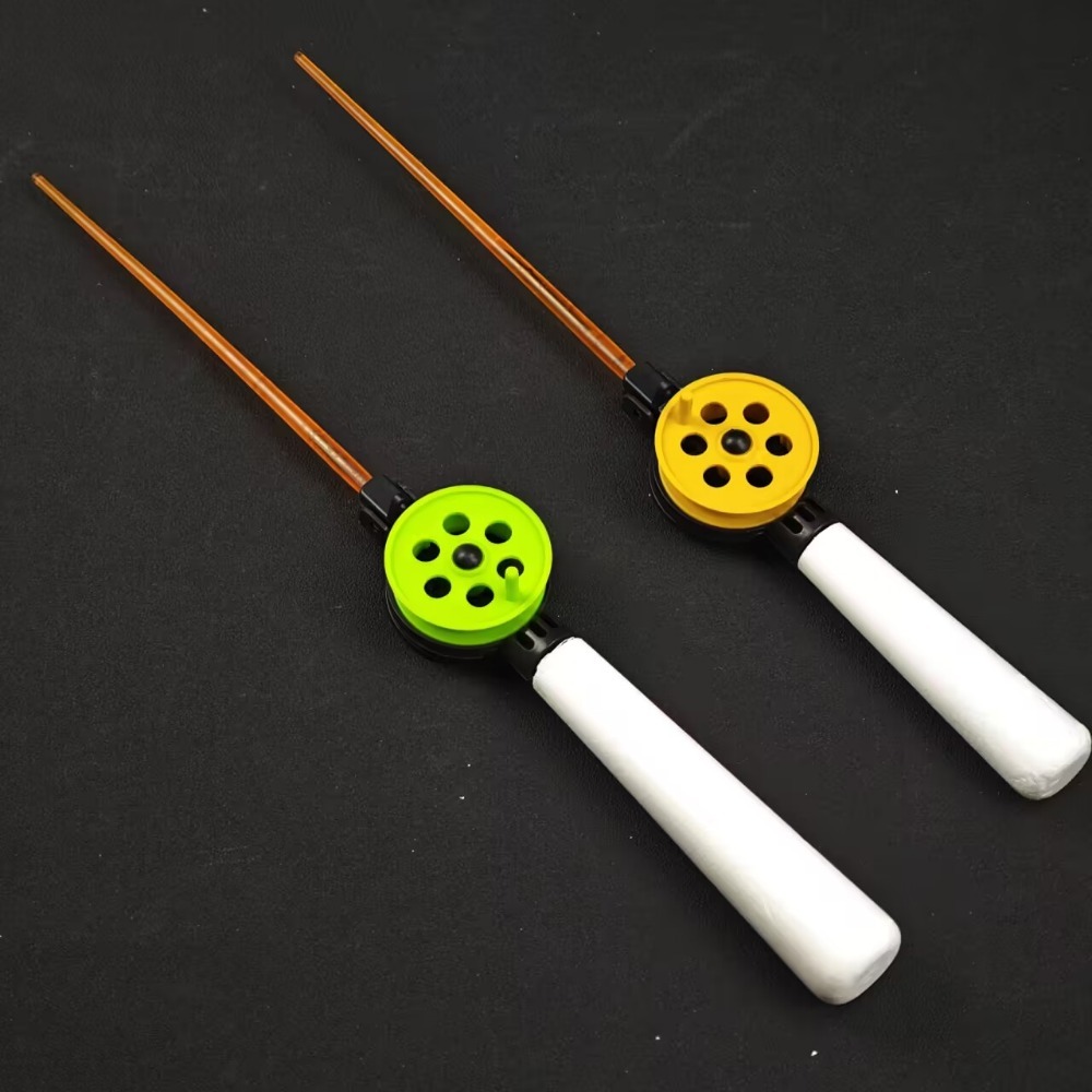 1pc Mini Ice Fishing Rod with  - Ice Fishing Reel recension och pris