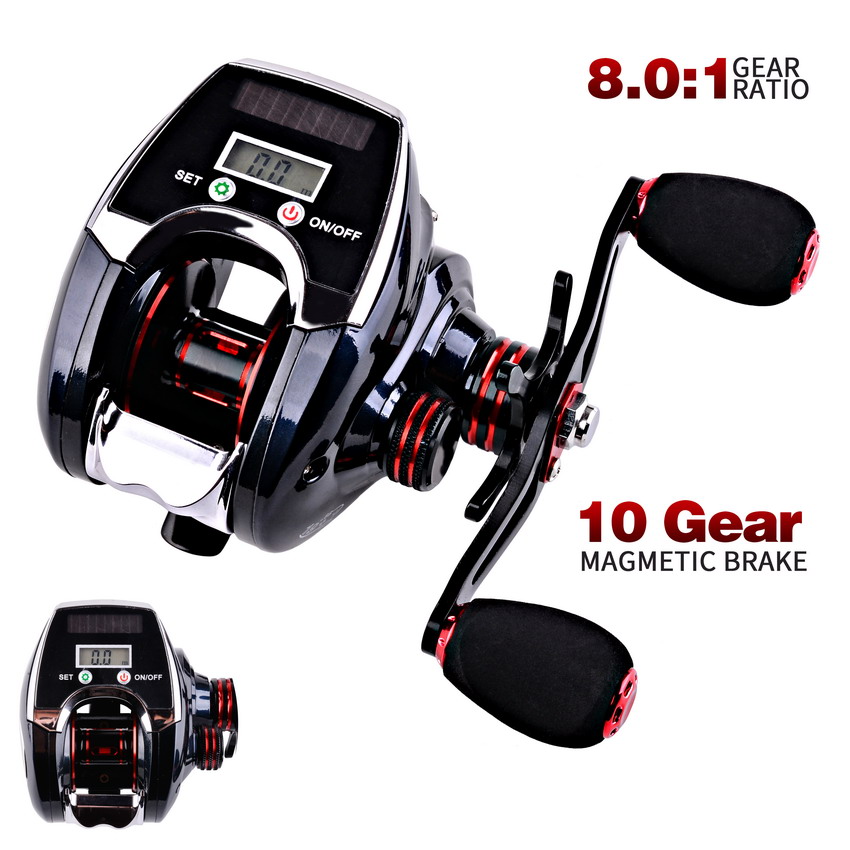 8.0:1 19+1BB Fishing Reel Left - Trolling Reel recension och pris