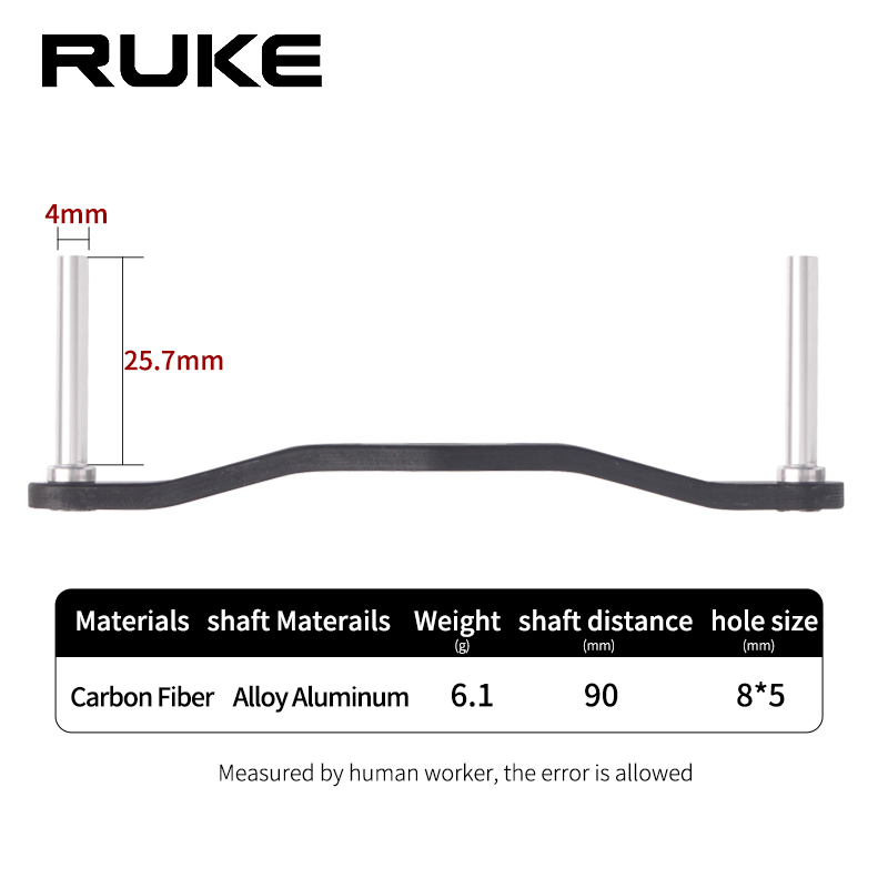 Ruke 1pc Fishing Reel Handle C - Spincast Reel recension och pris