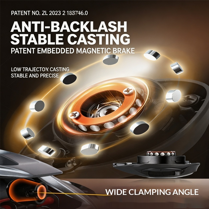HASIDA Butterfly II Baitcastin - Spincast Reel recension och pris