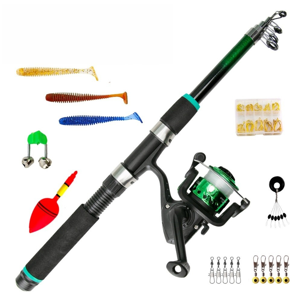 Fishing Starter Kit Rod Reel A - Reel Bag recension och pris