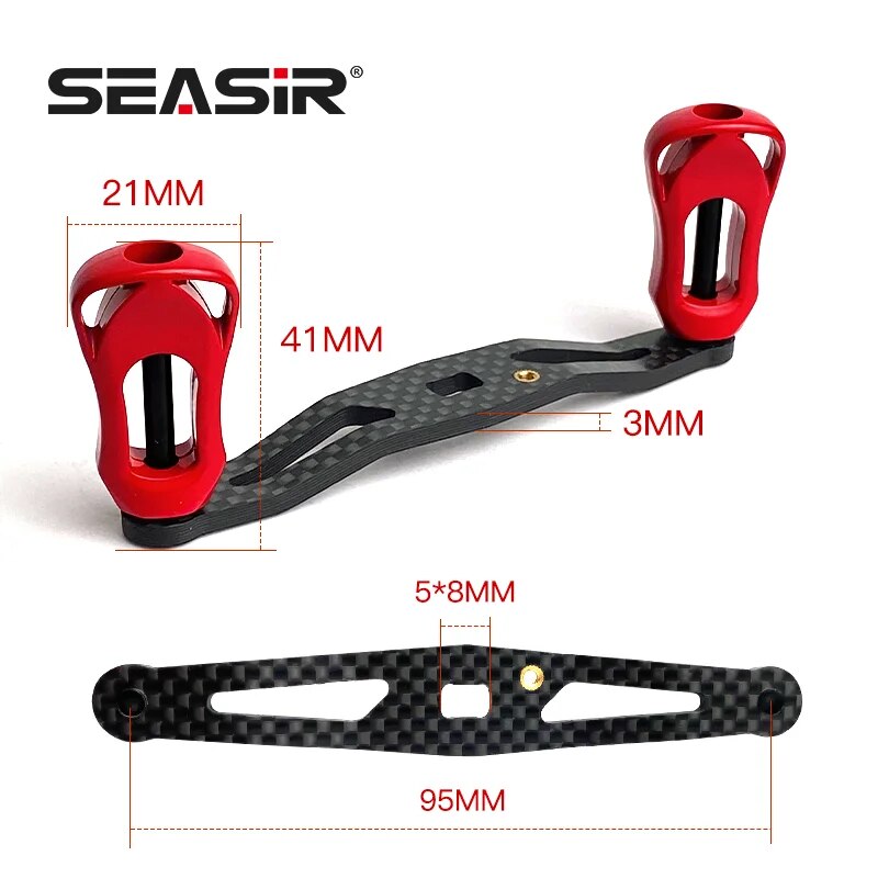 SEASIR Carbon Fiber Fishing Re - Reel Drag Knob recension och pris