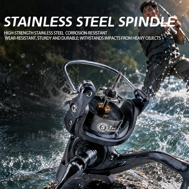DEUKIO Compact Spinning Reel D - Ice Fishing Reel recension och pris